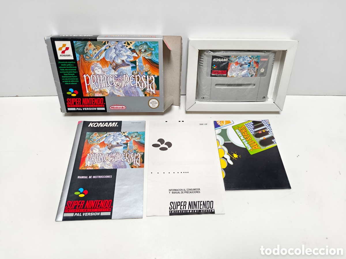 Videojuegos y consolas: Prince of Persia super nintendo SNES