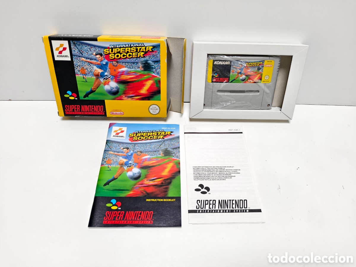 Videojuegos y consolas: International superstar soccer super nintendo SNES
