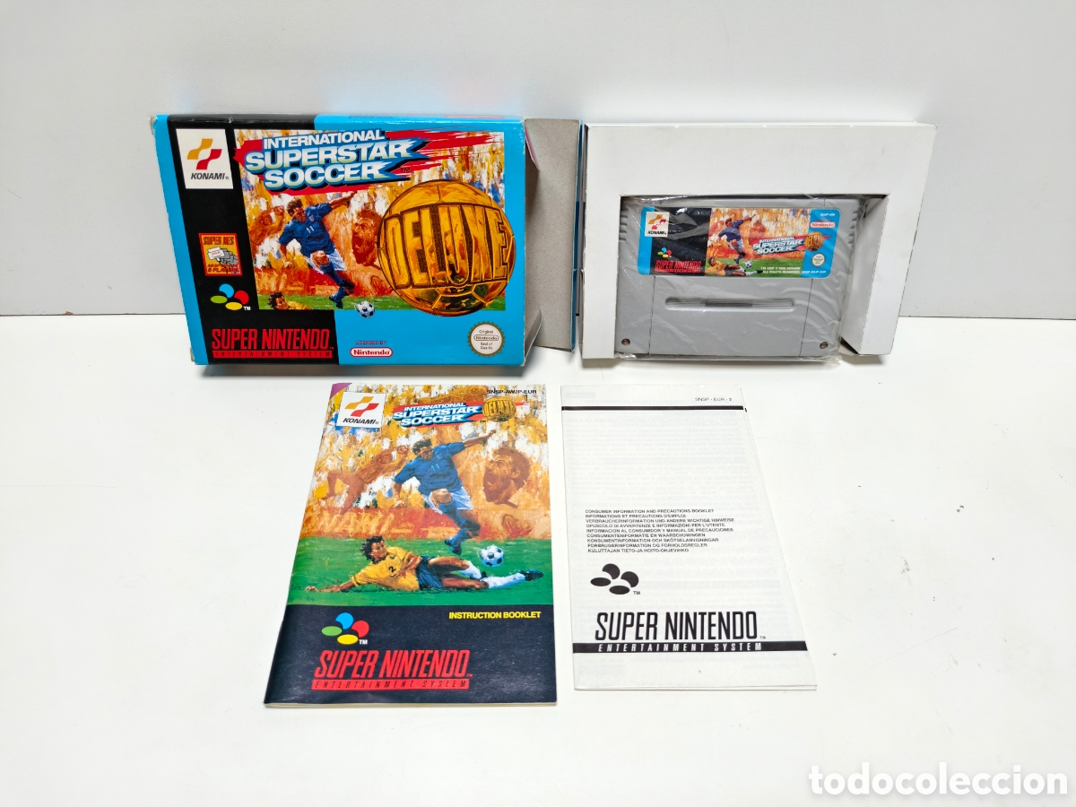 Videojuegos y consolas: International superstar soccer deluxe super nintendo SNES