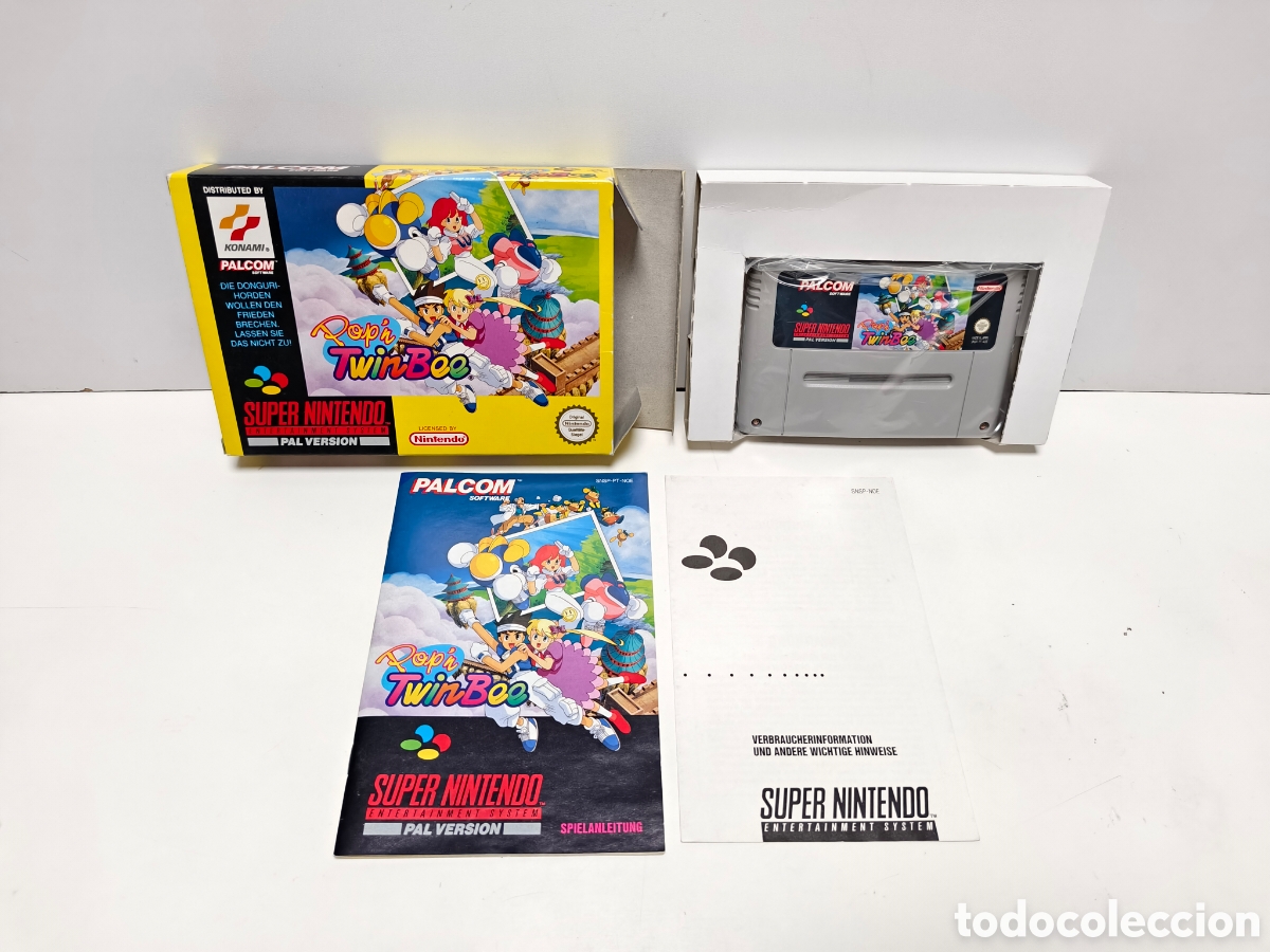 Videojuegos y consolas: Pop'n Twinbee super nintendo SNES