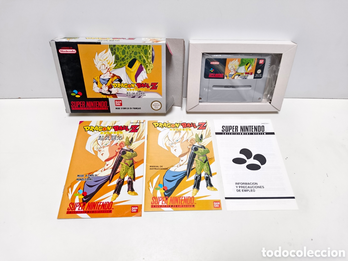 Videojuegos y consolas: Dragon Ball Z super nintendo SNES