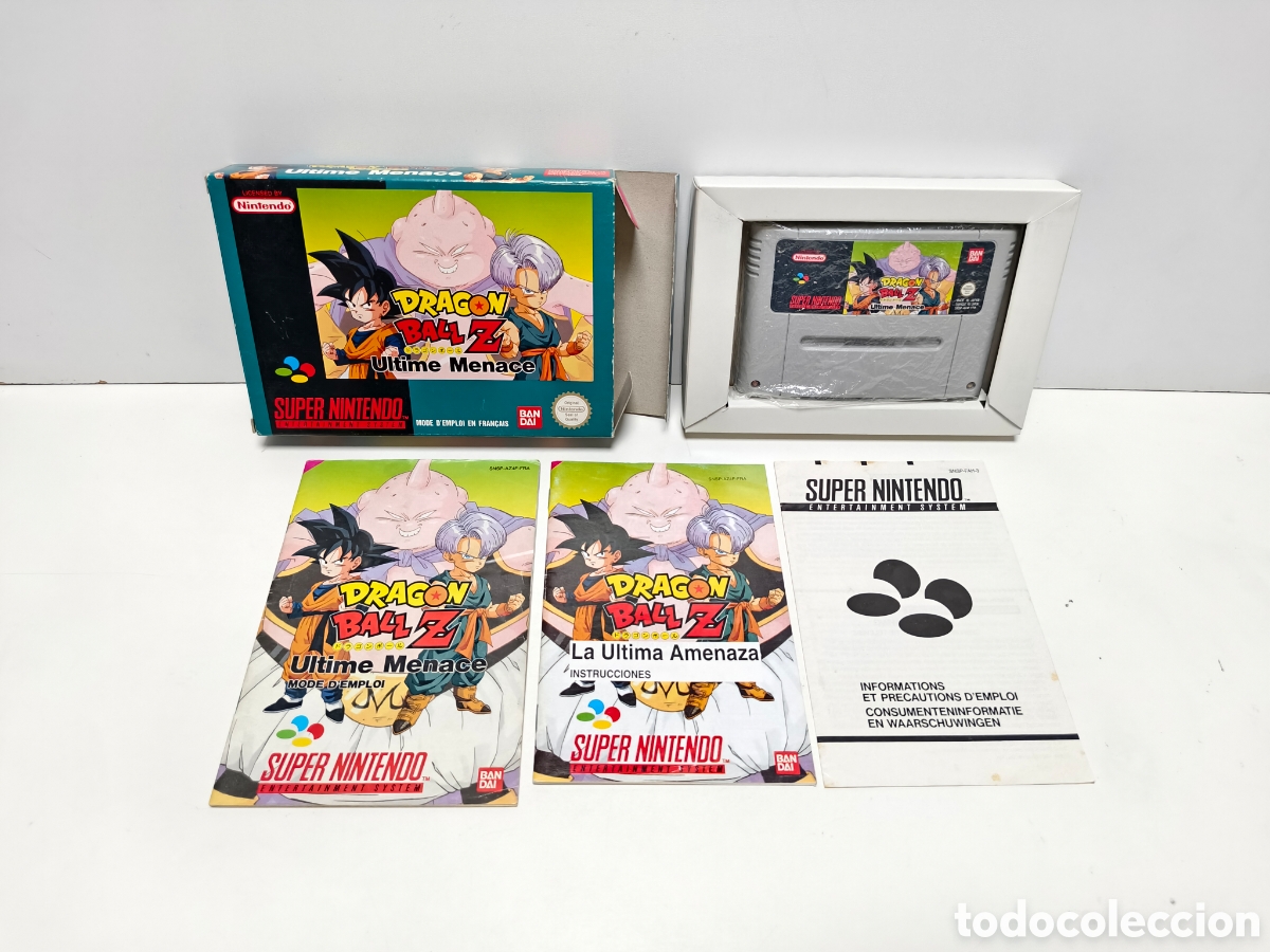 Videojuegos y consolas: Dragon Ball Z Ultime Menace super nintendo SNES