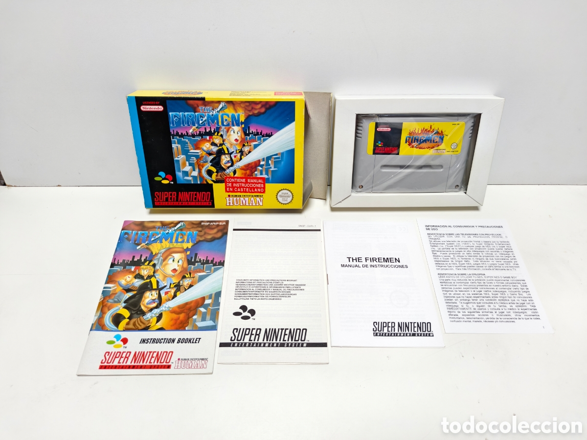 Videojuegos y consolas: The Firemen super nintendo SNES