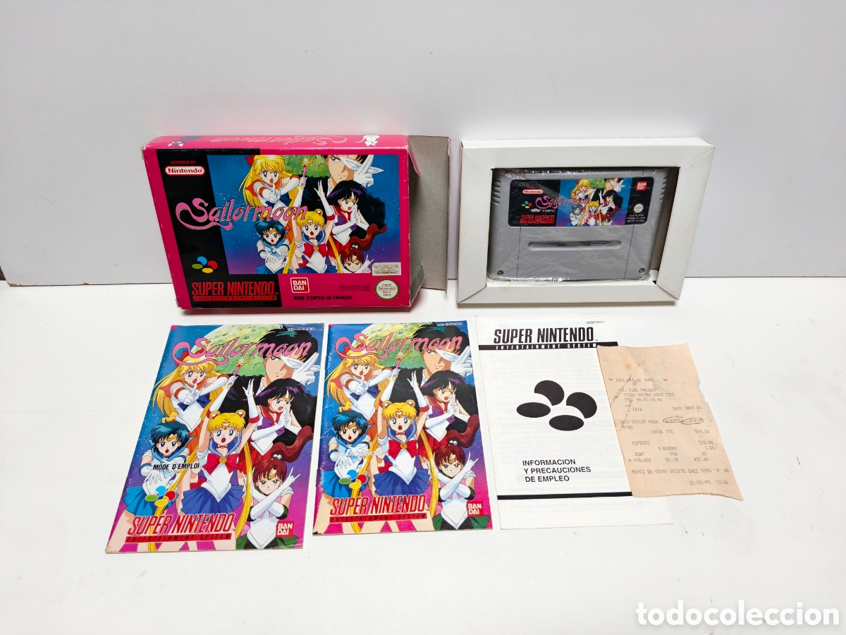 Videojuegos y consolas: Sailormoon super nintendo SNES