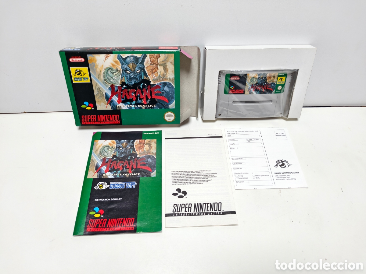 Videojuegos y consolas: Hagane the Final Conflict super nintendo SNES