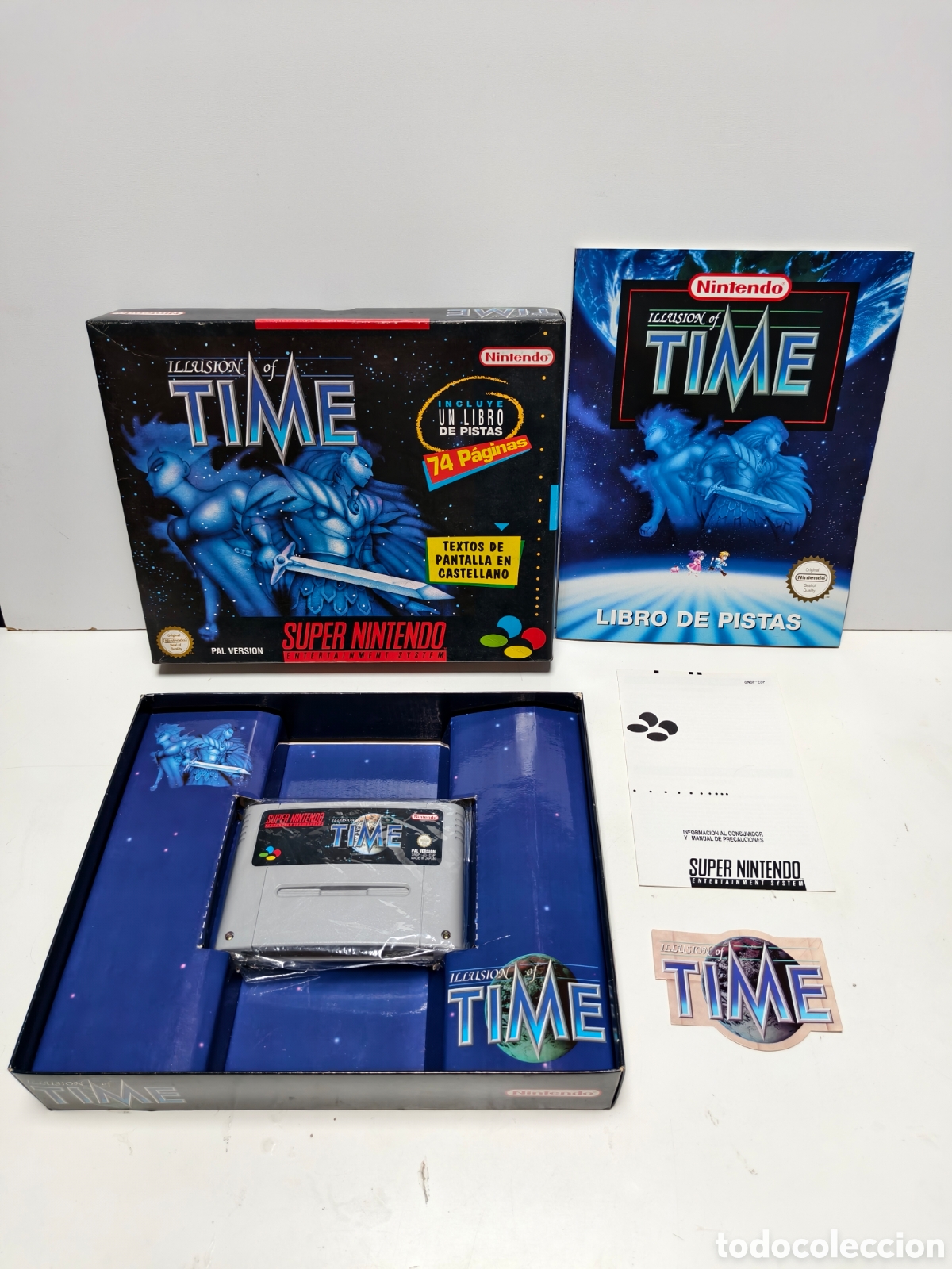 Videojuegos y consolas: Illusion of Time super nintendo SNES