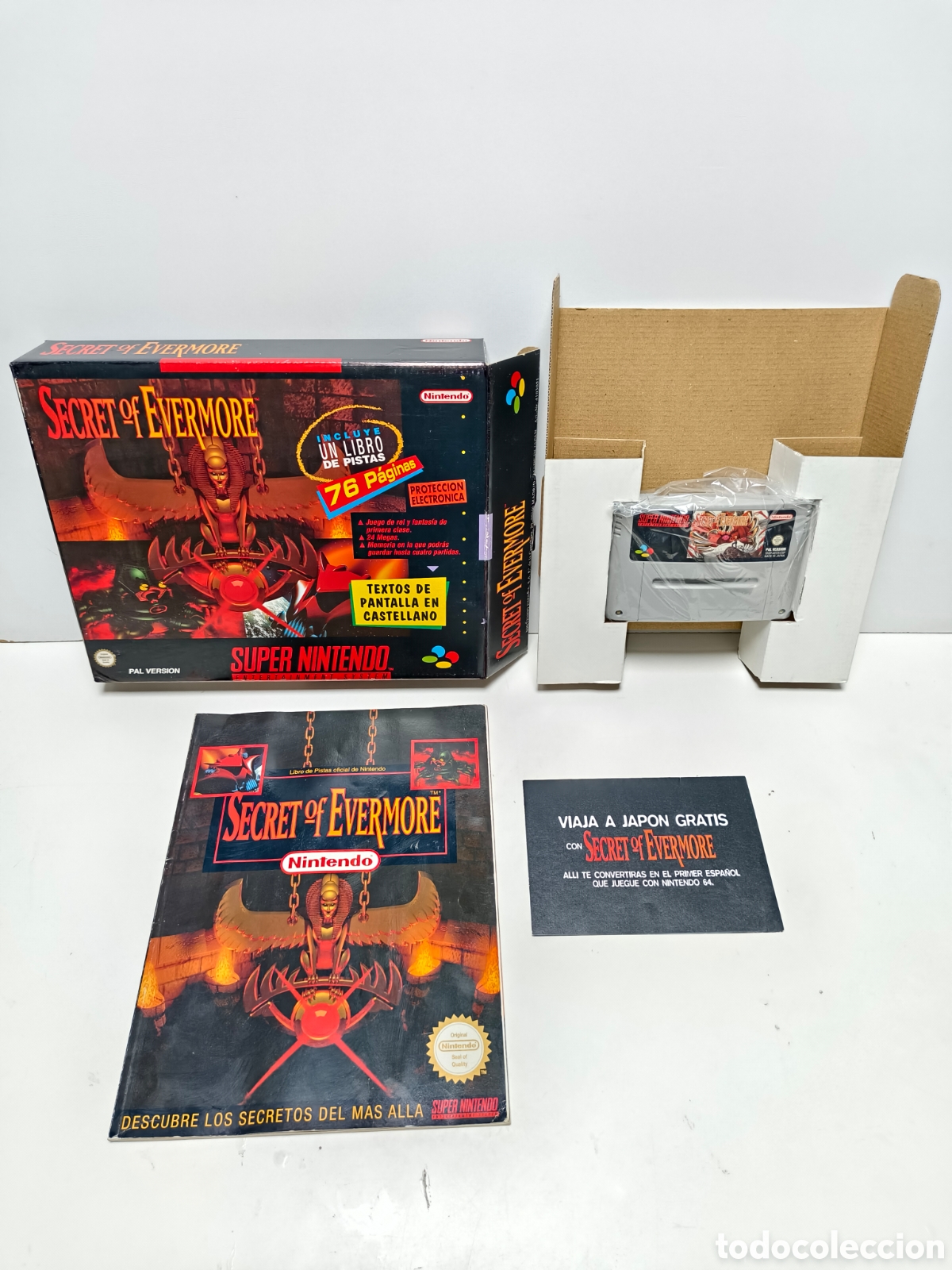 Videojuegos y consolas: Secret of Evermore super nintendo SNES