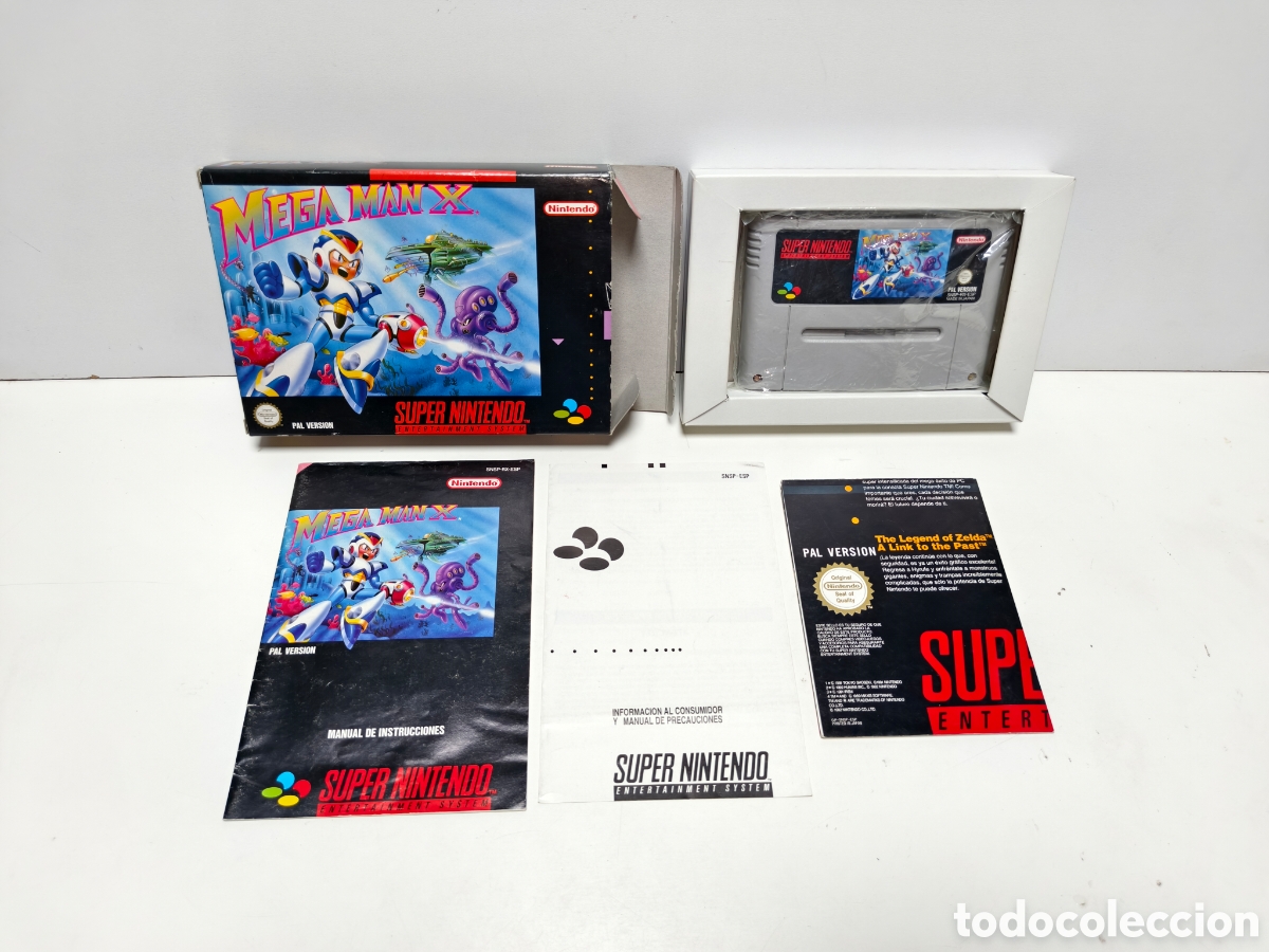 Videojuegos y consolas: Megaman X super nintendo SNES