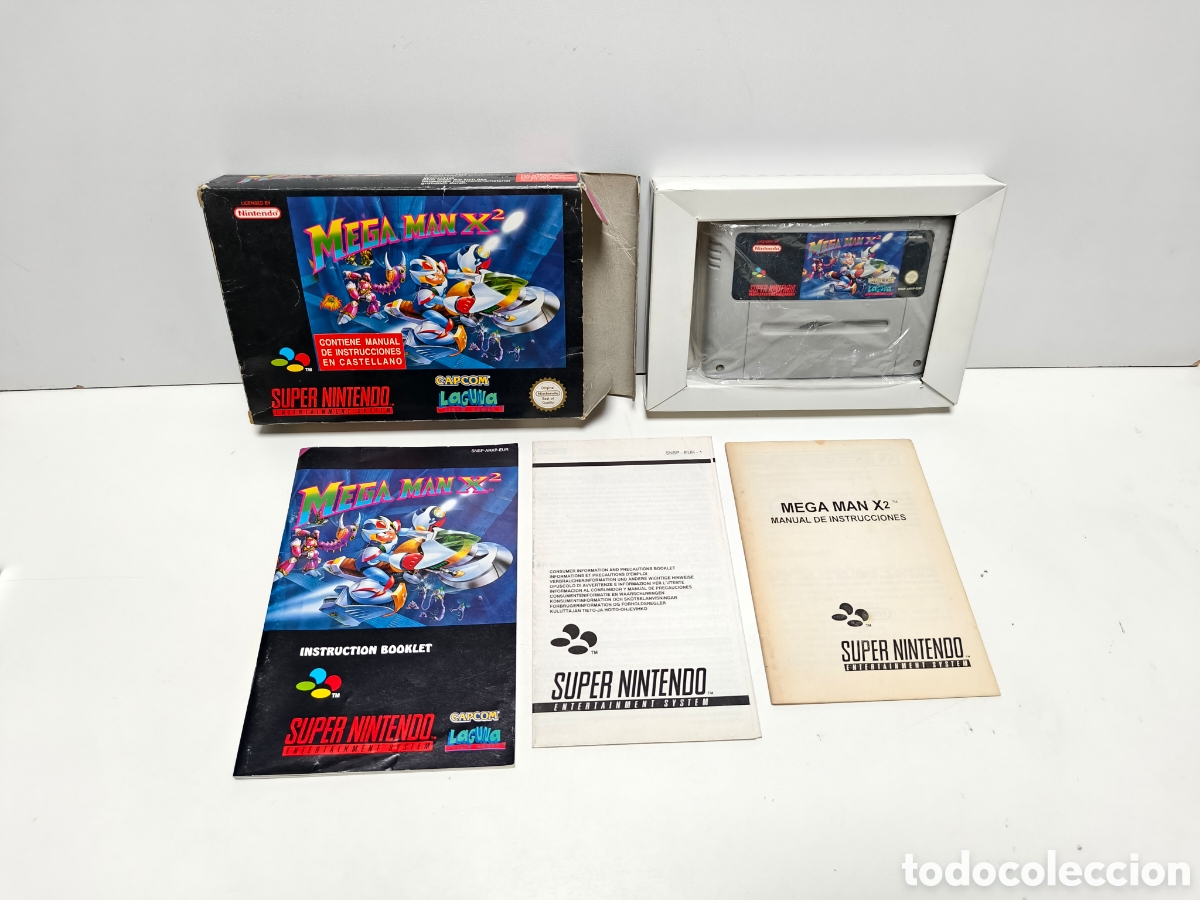 Videojuegos y consolas: Megaman X2 mega man super nintendo SNES