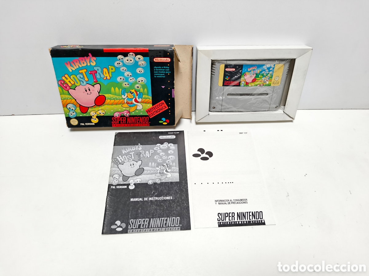 Videojuegos y consolas: Kirby's Ghost Trap super nintendo SNES