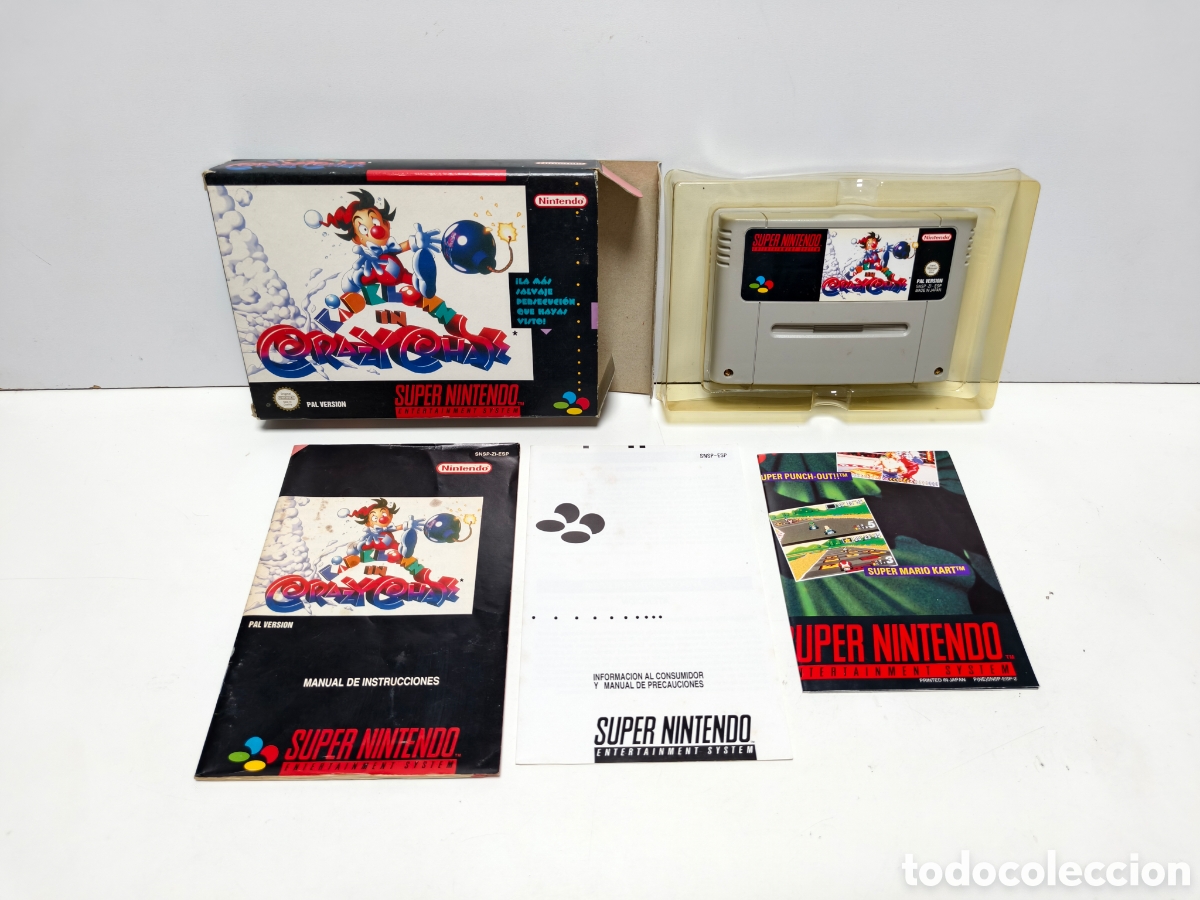 Videojuegos y consolas: Kid Klown in crazy chase super nintendo SNES