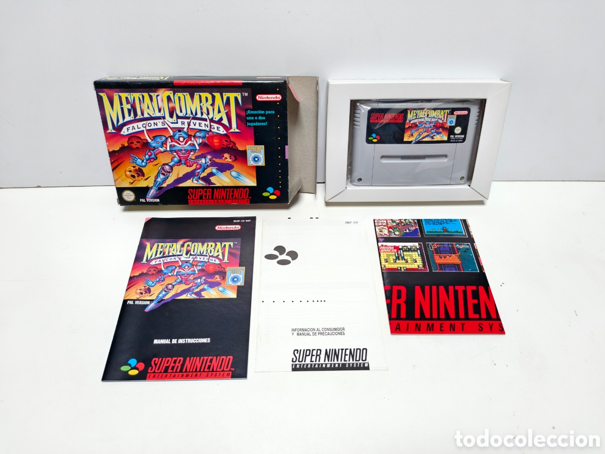 Videojuegos y consolas: Metal Combat super nintendo SNES