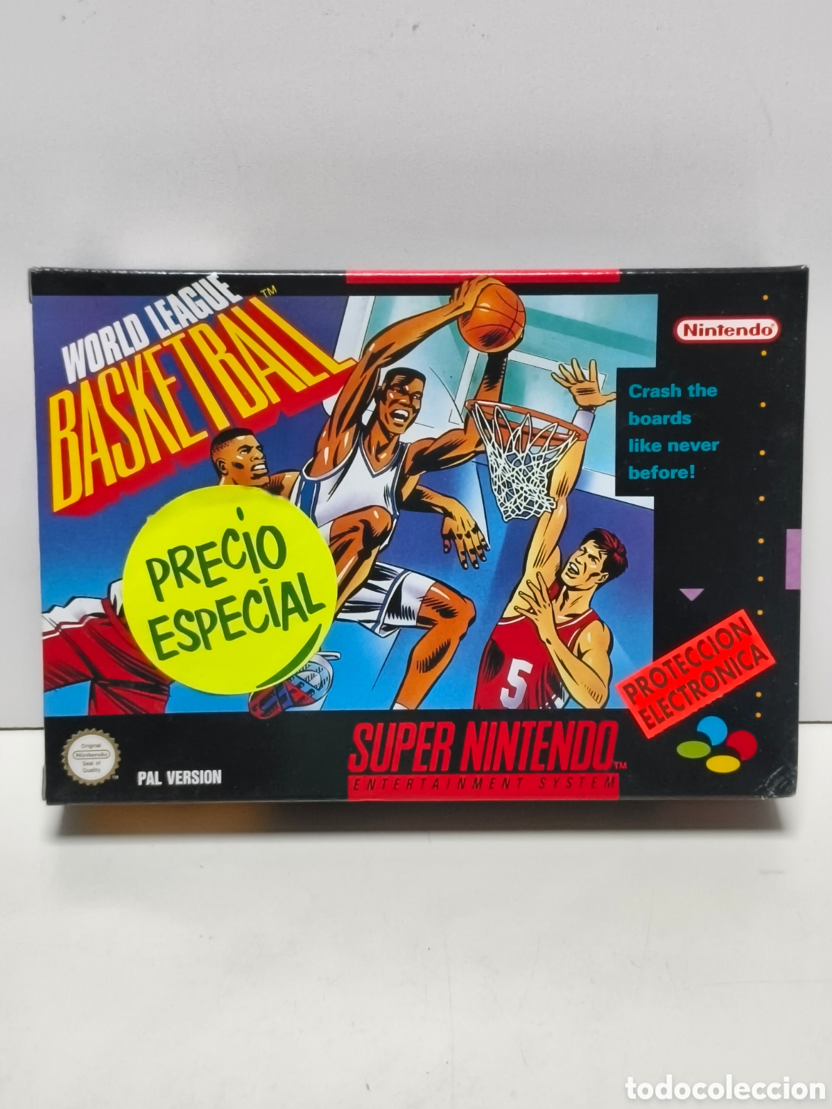 Videojuegos y consolas: World League Basketball nuevo super nintendo SNES