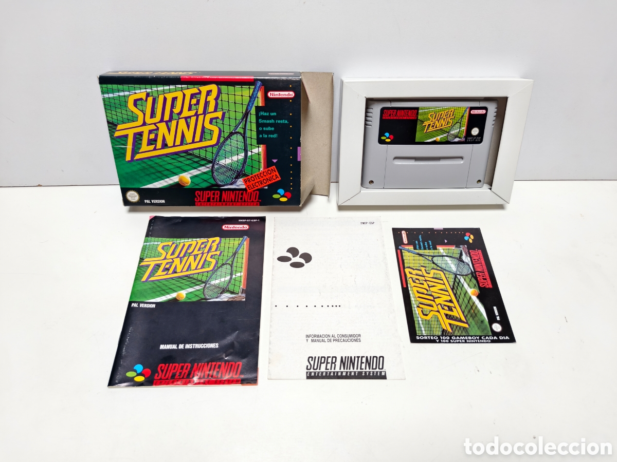 Videojuegos y consolas: Super Tennis super nintendo SNES
