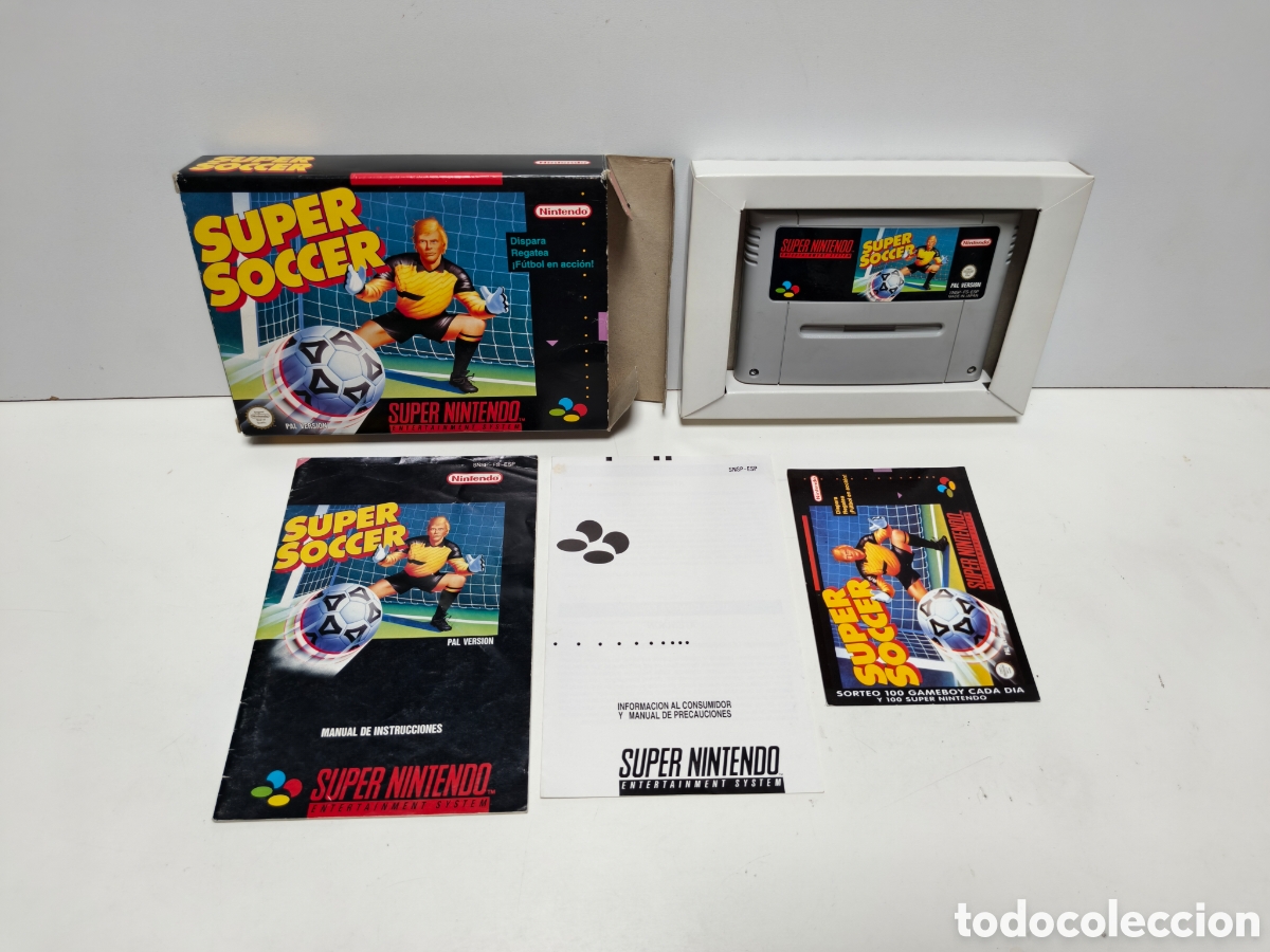 Videojuegos y consolas: Super Soccer super nintendo SNES