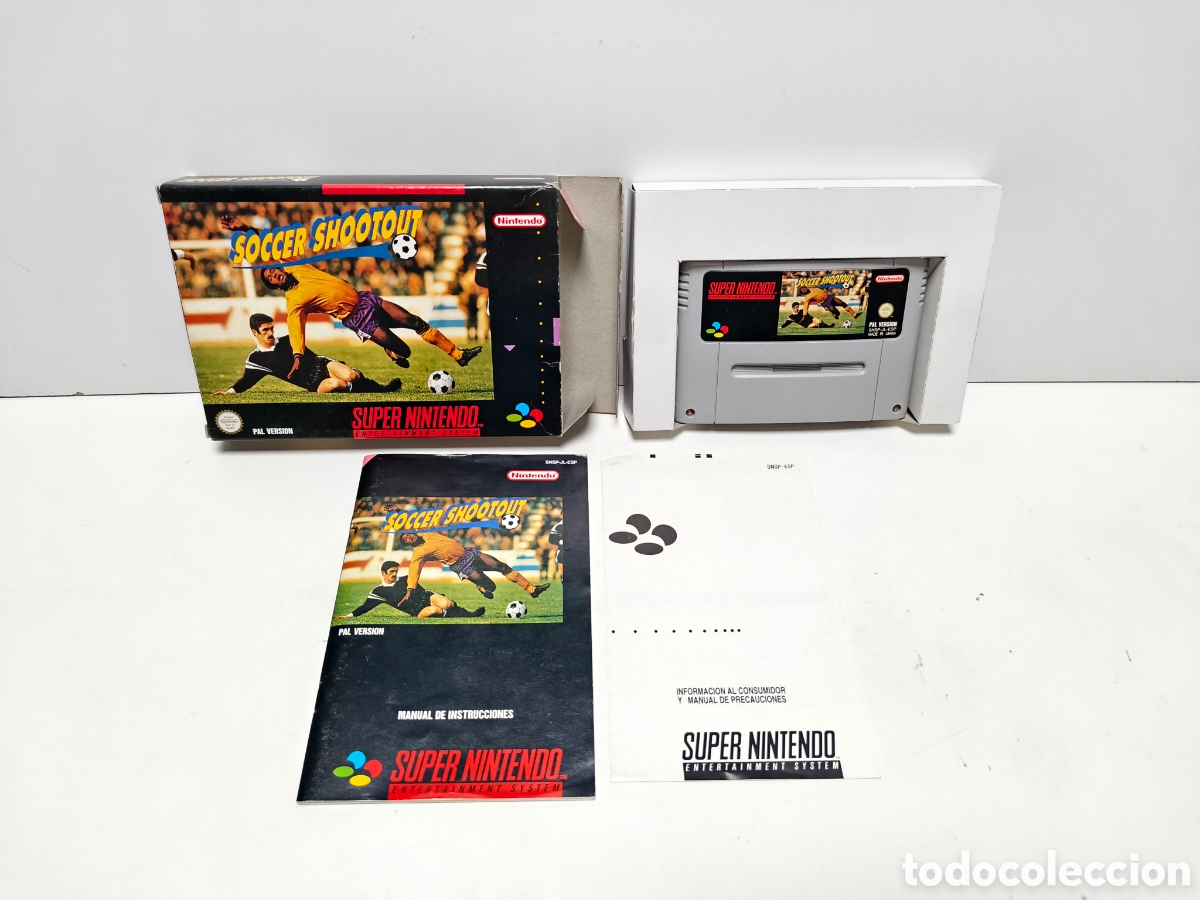Videojuegos y consolas: Soccer Shootout super nintendo SNES