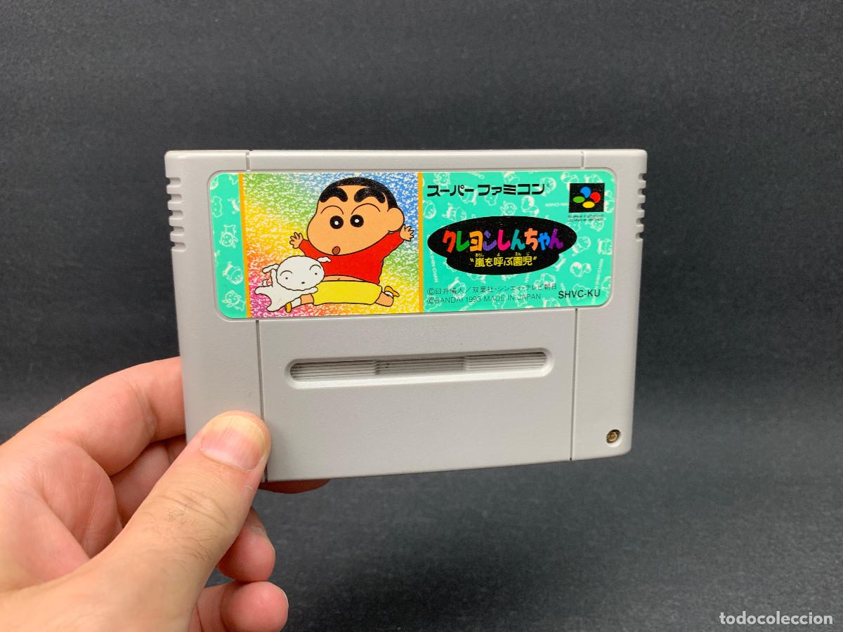 Videojuegos y consolas: Crayon Shin-Chan: Arashi wo Yobu Enji | Super Famicom | SHVC-KU | Probado