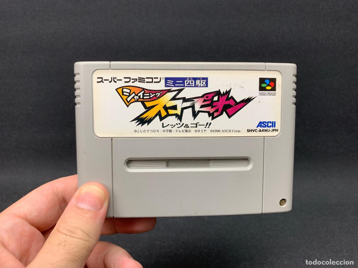 Videojuegos y consolas: Mini-Yonku Shining Scorpion: Let's & Go | Super Famicom | SHVC-A4WJ-JPN | Probado