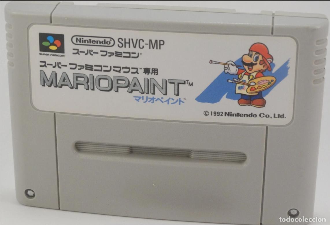 Videojuegos y consolas: MARIO PAINT BROS NINTENDO SUPER FAMICOM SNES JAP JAPON&Eacute;S CARTUCHO ORIGINAL