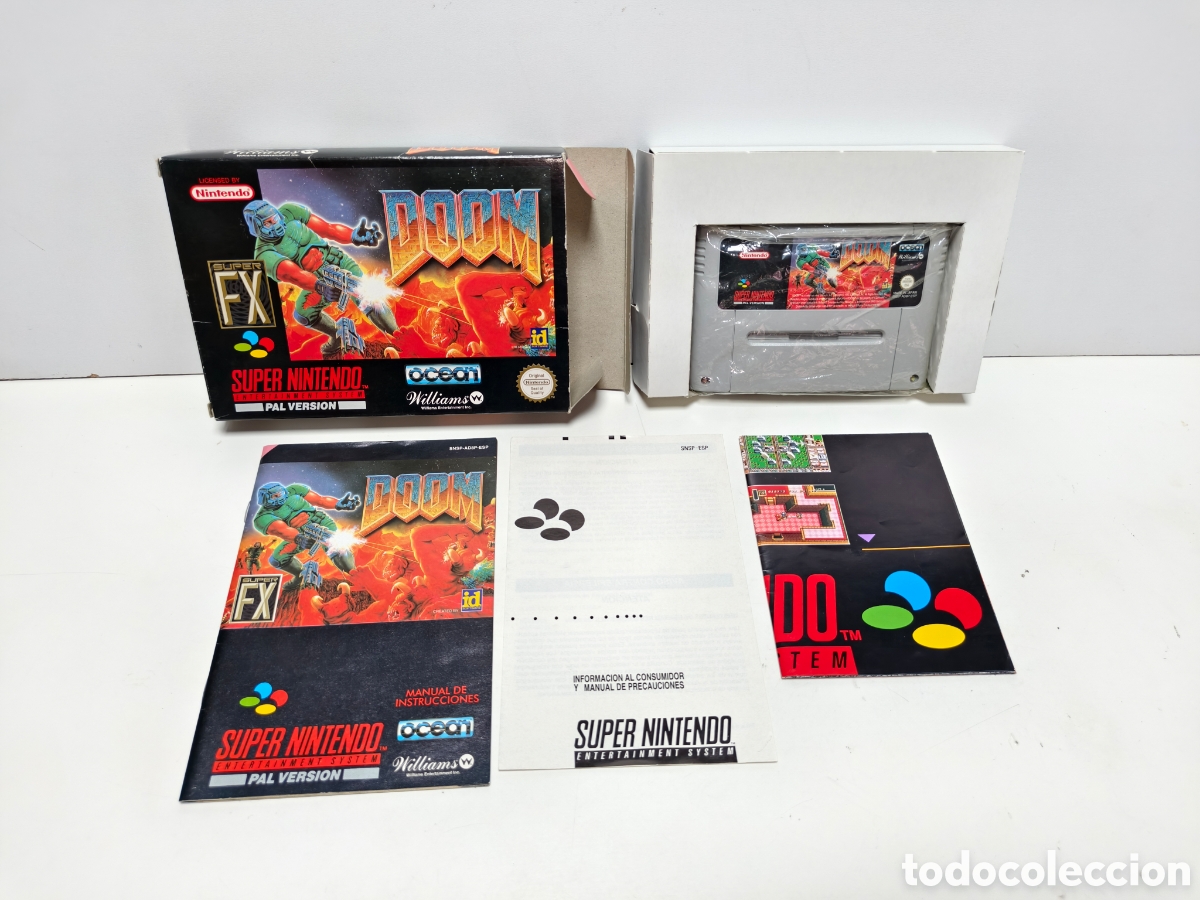 Videojuegos y consolas: Doom super nintendo SNES