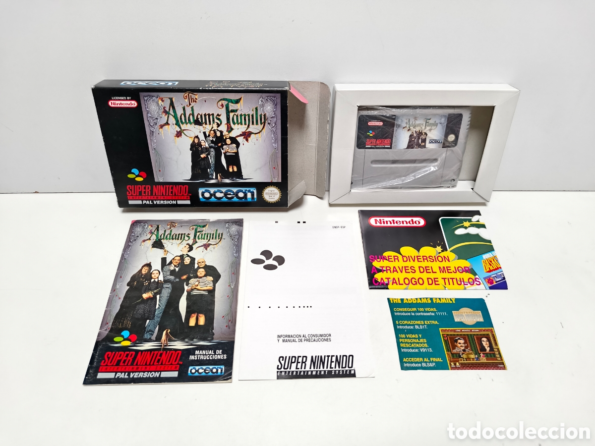 Videojuegos y consolas: The Addams Family super nintendo SNES
