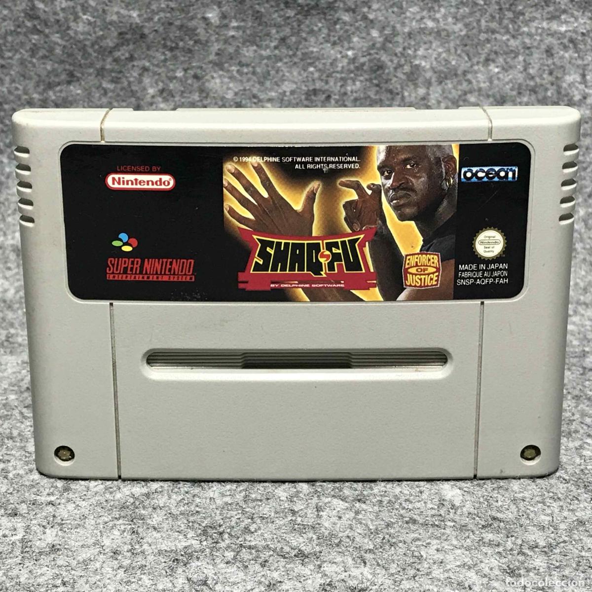 Videojuegos y consolas: SHAQ FU SUPER NINTENDO SNES