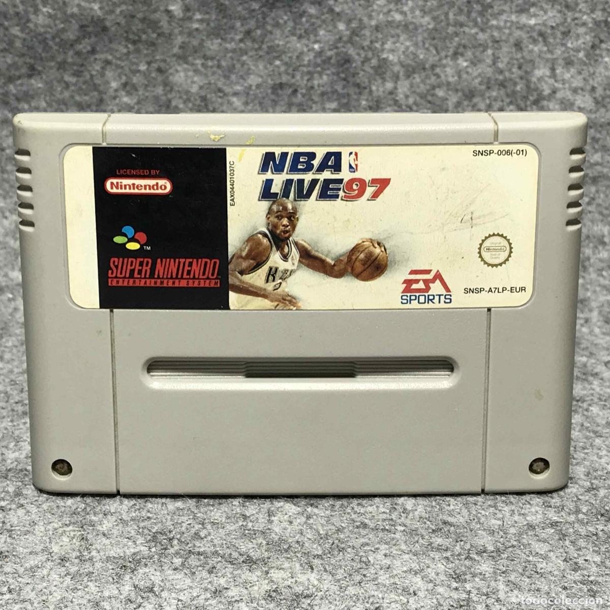 Videojuegos y consolas: NBA LIVE 97 SUPER NINTENDO SNES