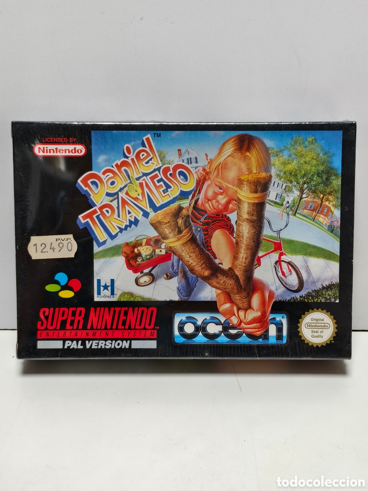 Videojuegos y consolas: Daniel el Travieso precintado super nintendo SNES