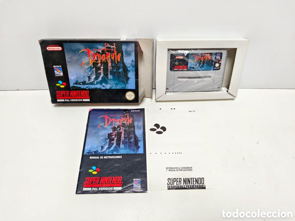 Videojuegos y consolas: Dracula super nintendo SNES