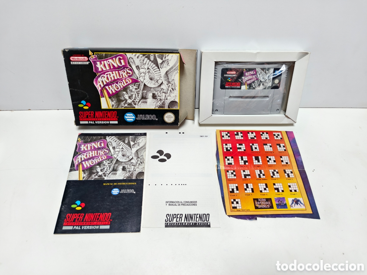 Videojuegos y consolas: King Arthur's Word super nintendo SNES