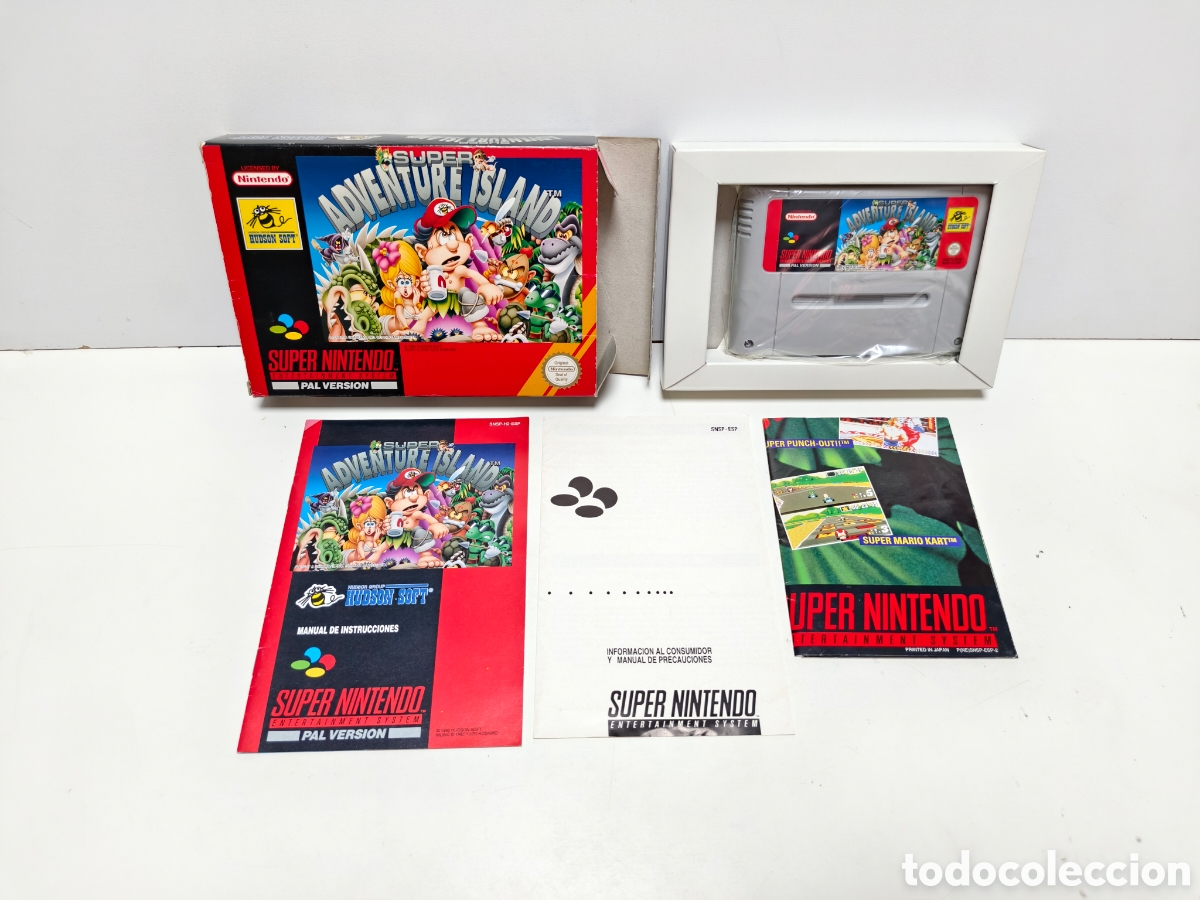 Videojuegos y consolas: Super Adventure Island super nintendo SNES