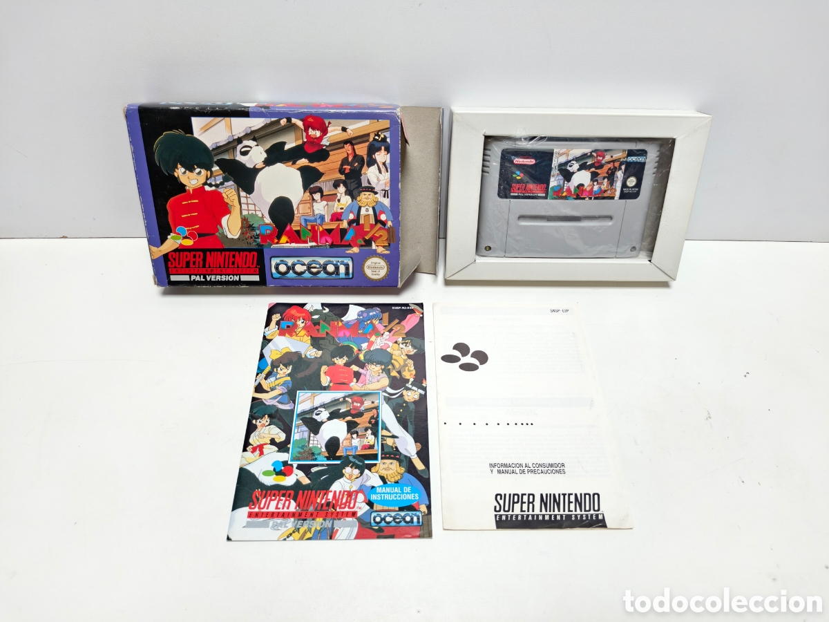 Videojuegos y consolas: Ranma 1/2 super nintendo SNES