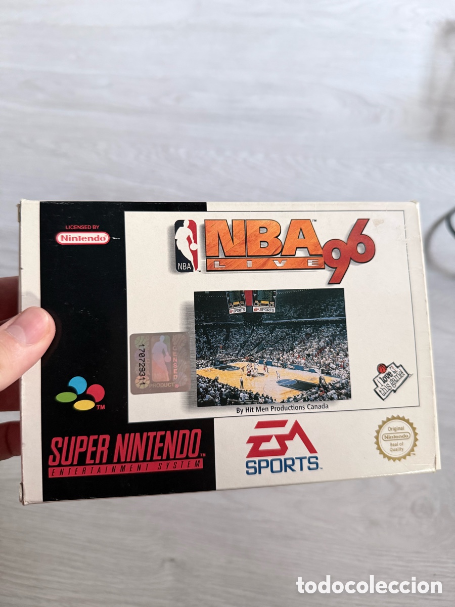 Videojuegos y consolas: Antiguo Juego Nintendo NBA live 96 ATENCION
