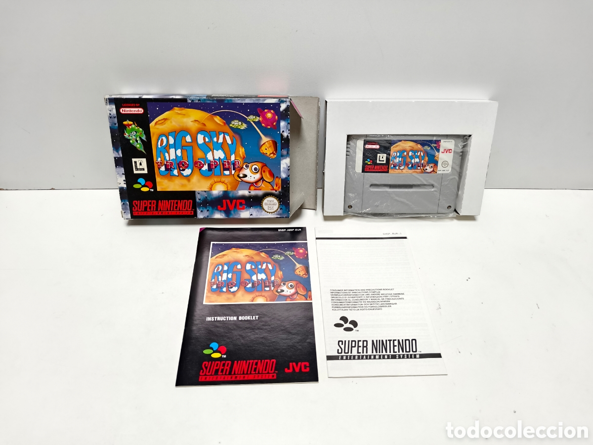 Videojuegos y consolas: Big Sky Trooper super nintendo SNES