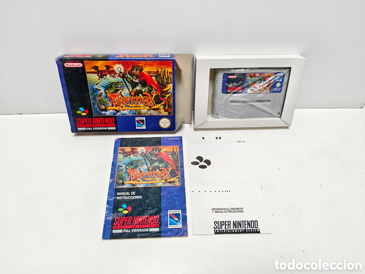 Videojuegos y consolas: Equinox super nintendo SNES