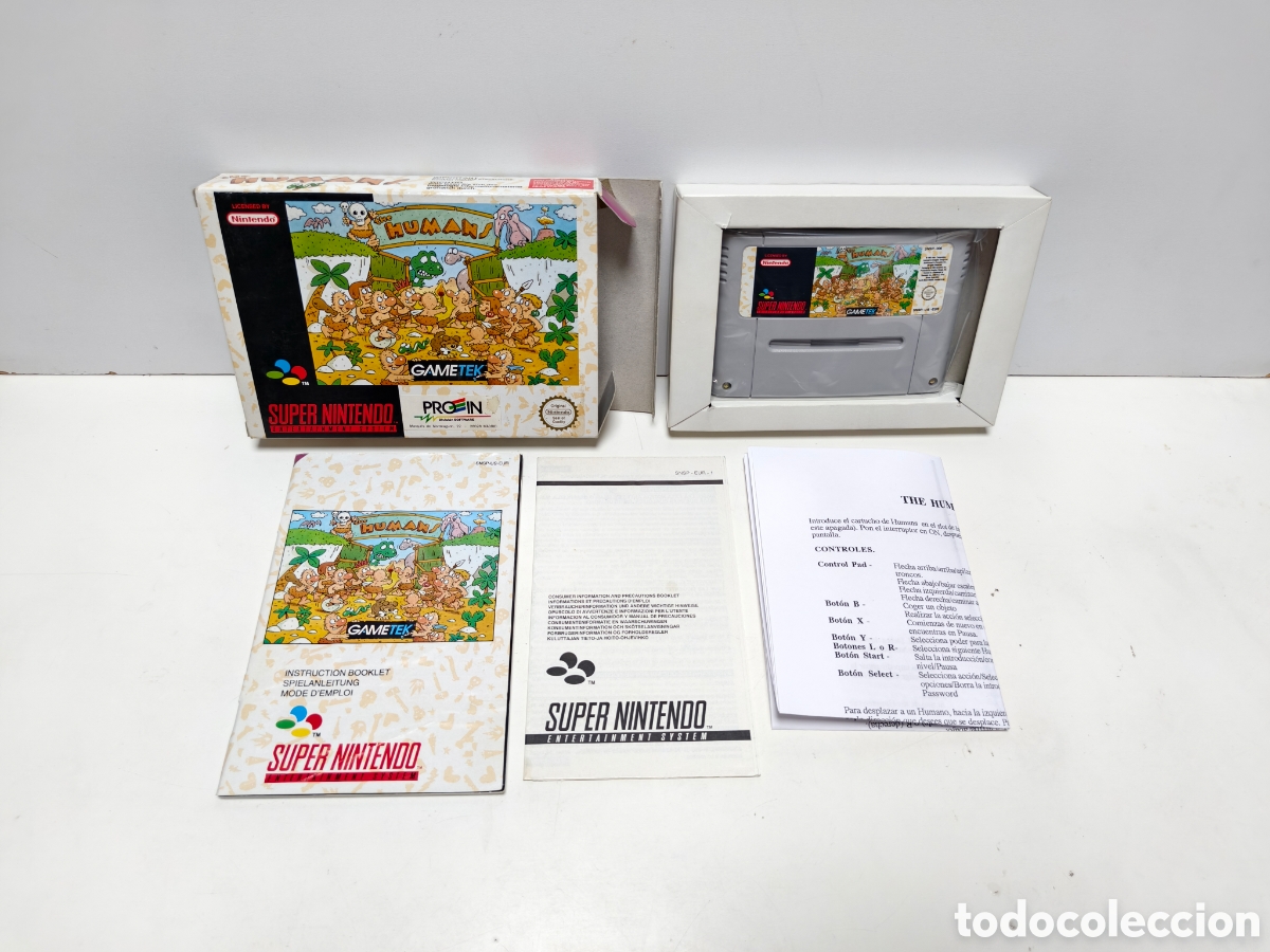 Videojuegos y consolas: The Hummans super nintendo SNES