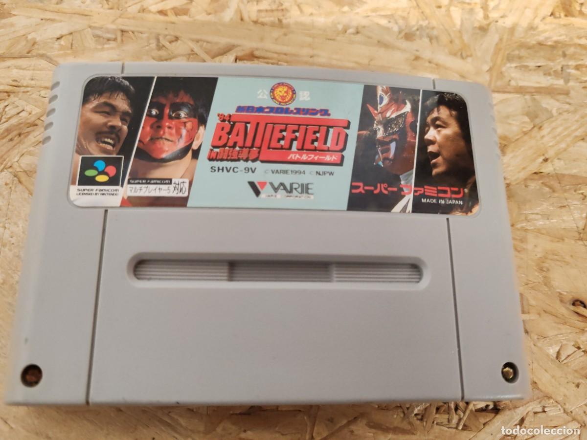 Videojuegos y consolas: Shin Nihon Pro Wrestling Kounin '94 Battlefield in Tokyo Dome Super Famicom Jap&oacute;n