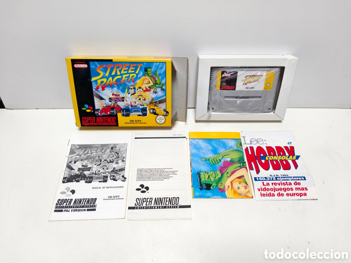 Videojuegos y consolas: Street Racer super nintendo SNES