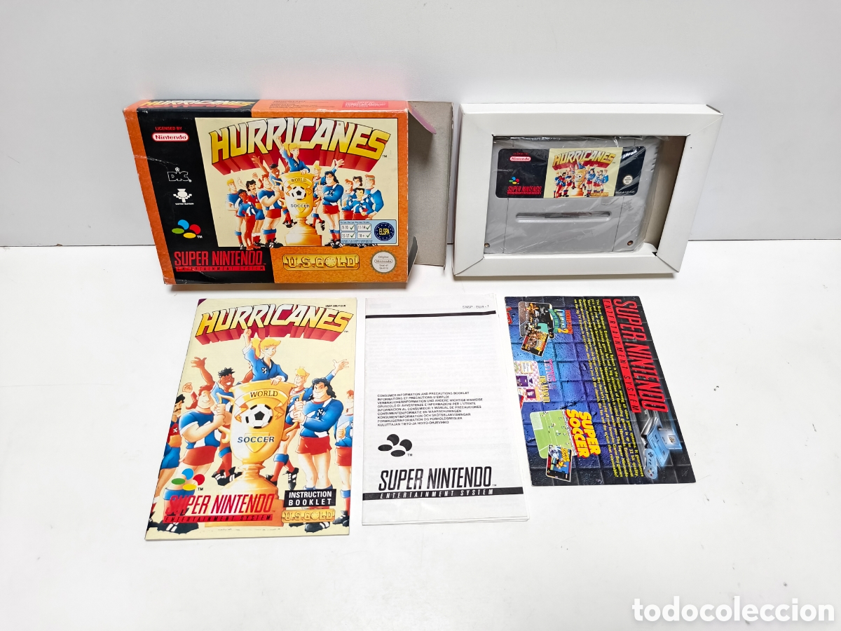 Videojuegos y consolas: Hurricanes super nintendo SNES
