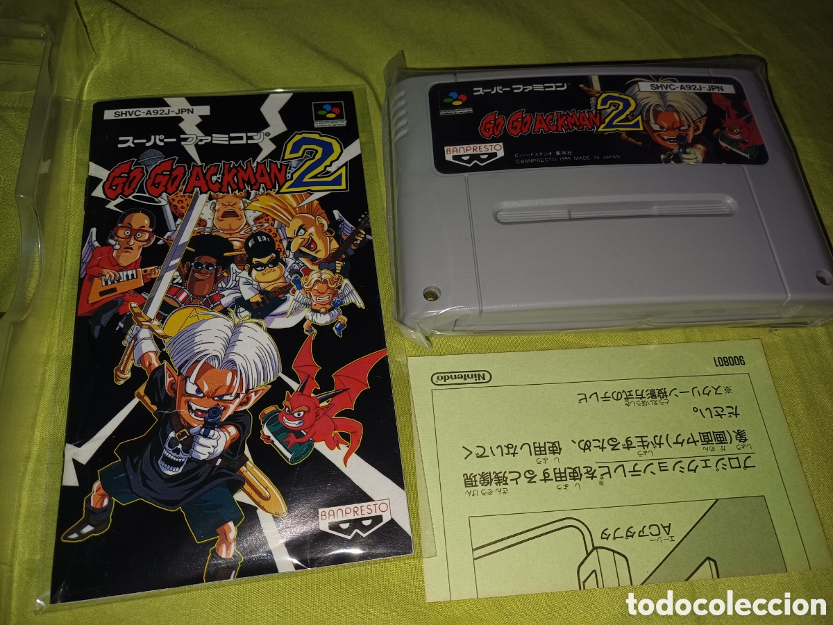 Videojuegos y consolas: Go go ackman superfamicom - Foto 3