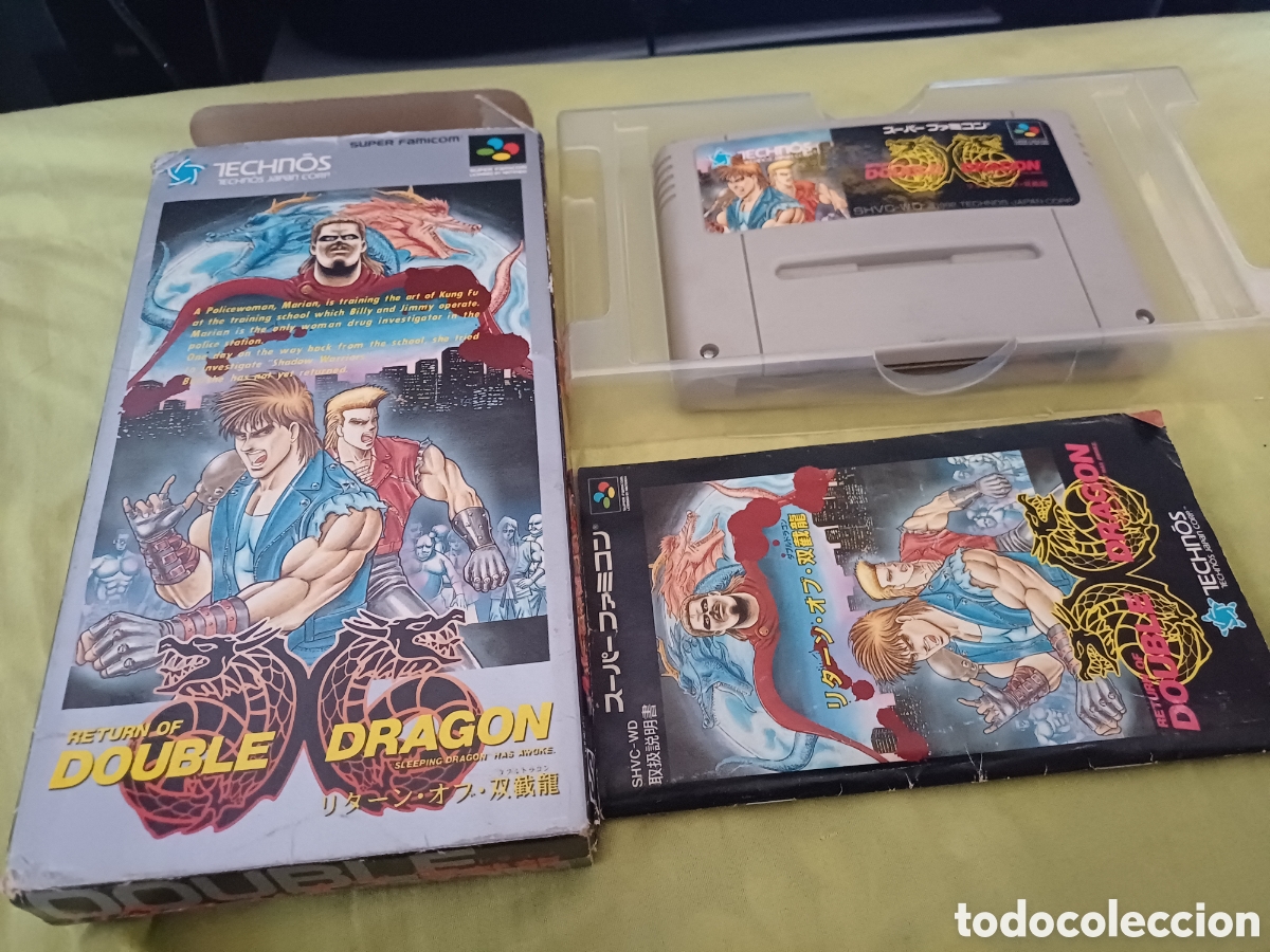 Videojuegos y consolas: Super double dragon superfamicom