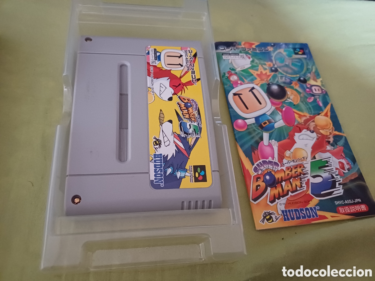 Videojuegos y consolas: Bomberman 5 super famicom - Foto 3