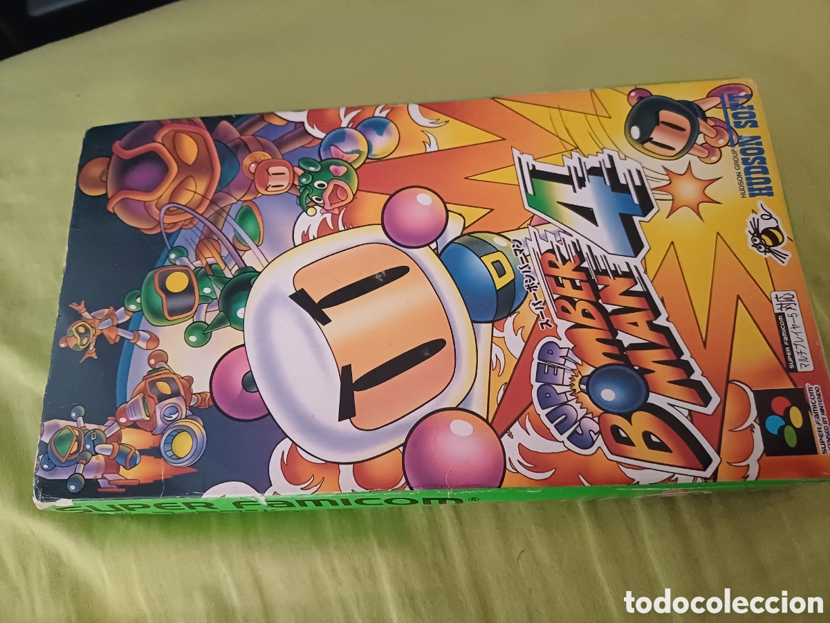 Videojuegos y consolas: Bomberman 4 superfamicom