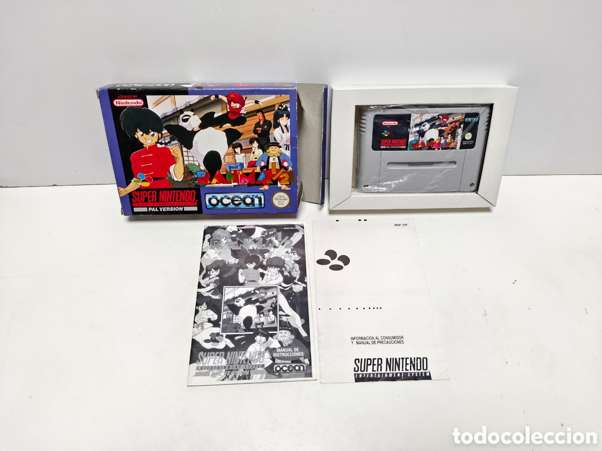 Videojuegos y consolas: Ranma 1/2 super nintendo SNES
