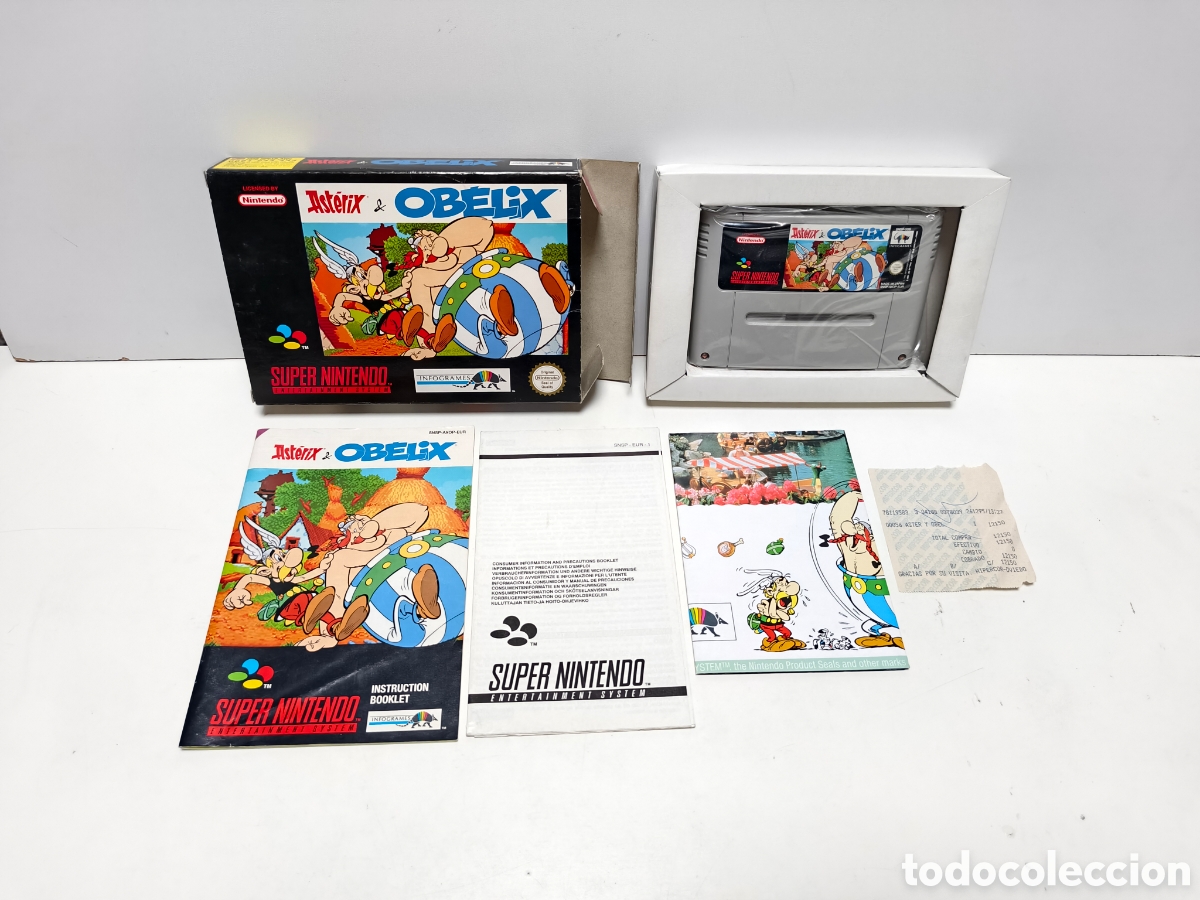 Videojuegos y consolas: Asterix & Obelix super nintendo SNES