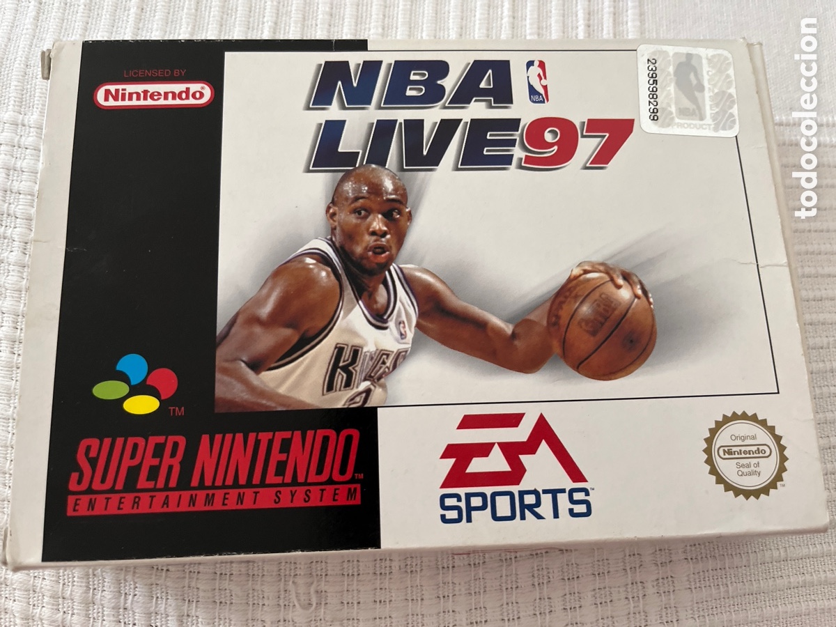 Videojuegos y consolas: NBA Live 97. Super Nintendo