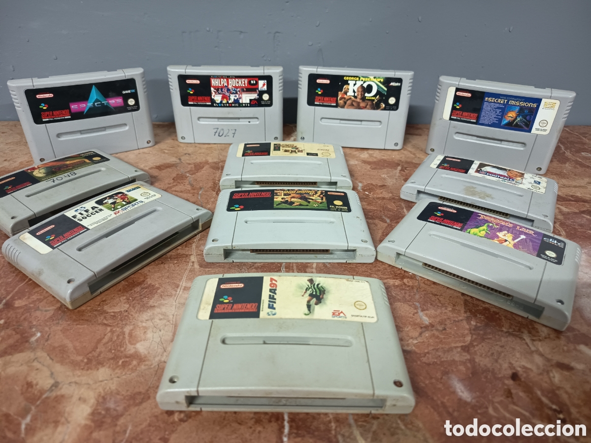 Videojuegos y consolas: GRAN LOTE DE JUEGOS ,SUPER NINTENDO