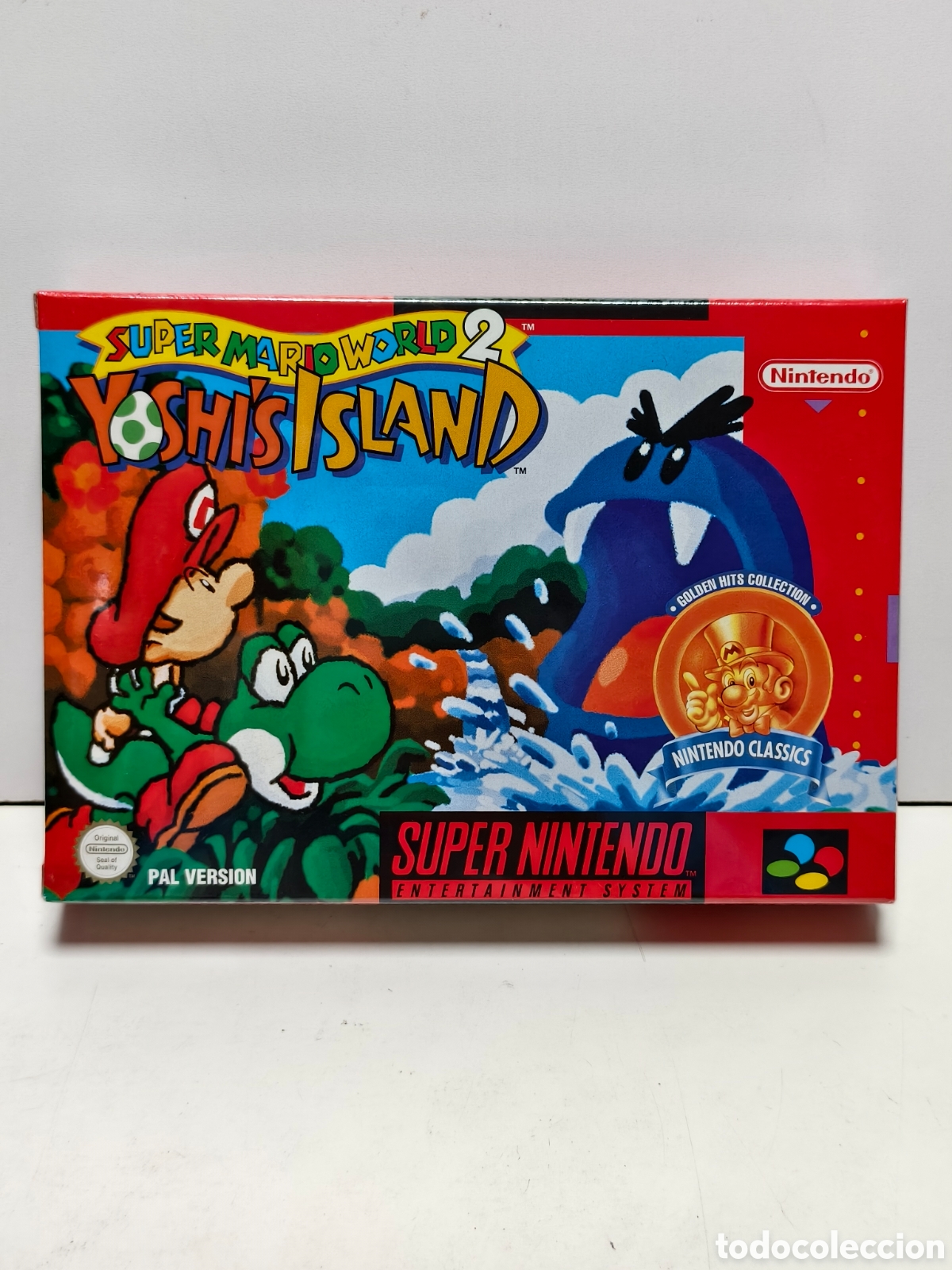 Videojuegos y consolas: Super Mario World 2 Yoshi's Island classics precintado super nintendo SNES