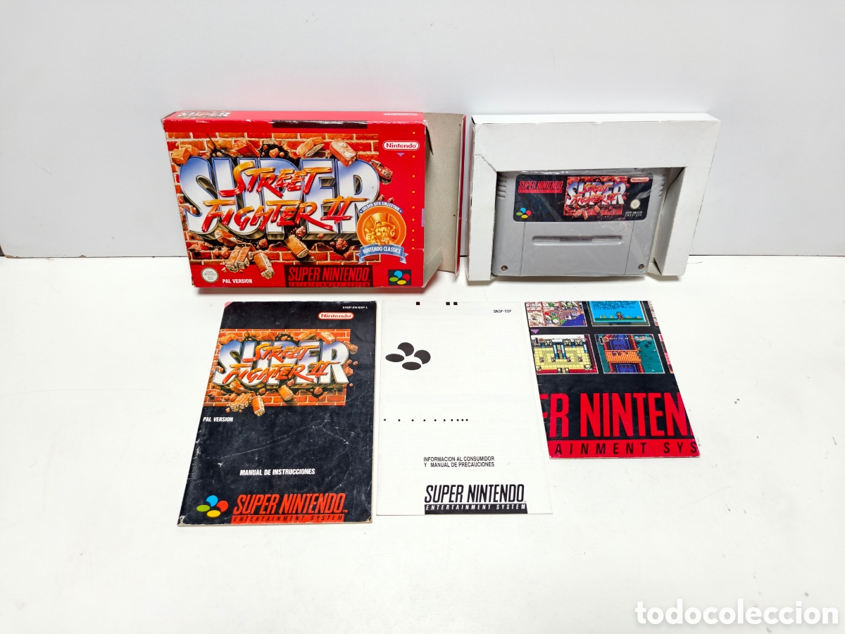Videojuegos y consolas: Super Street Fighter II classics super nintendo SNES