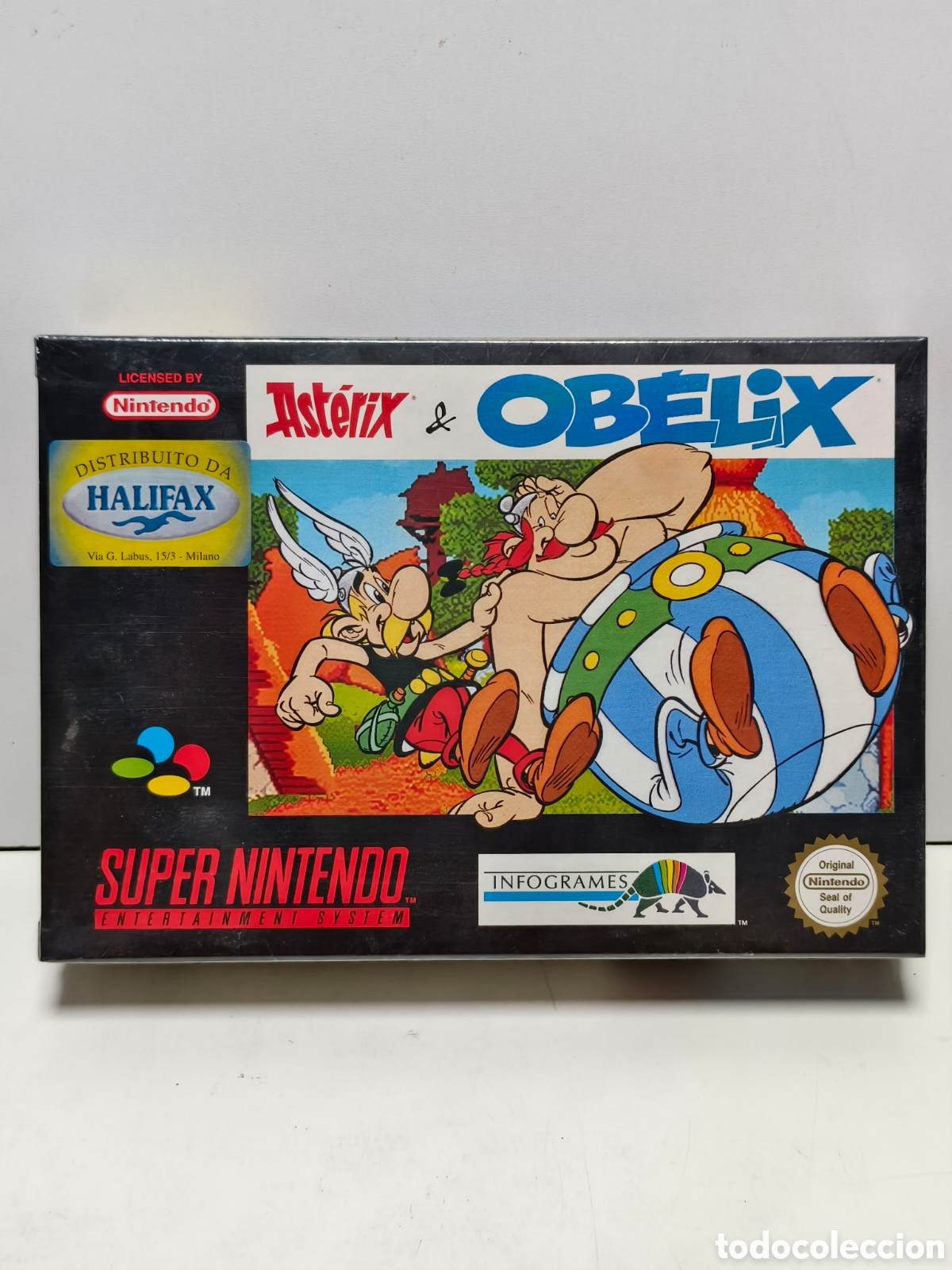 Videojuegos y consolas: Asterix & Obelix precintado super nintendo SNES